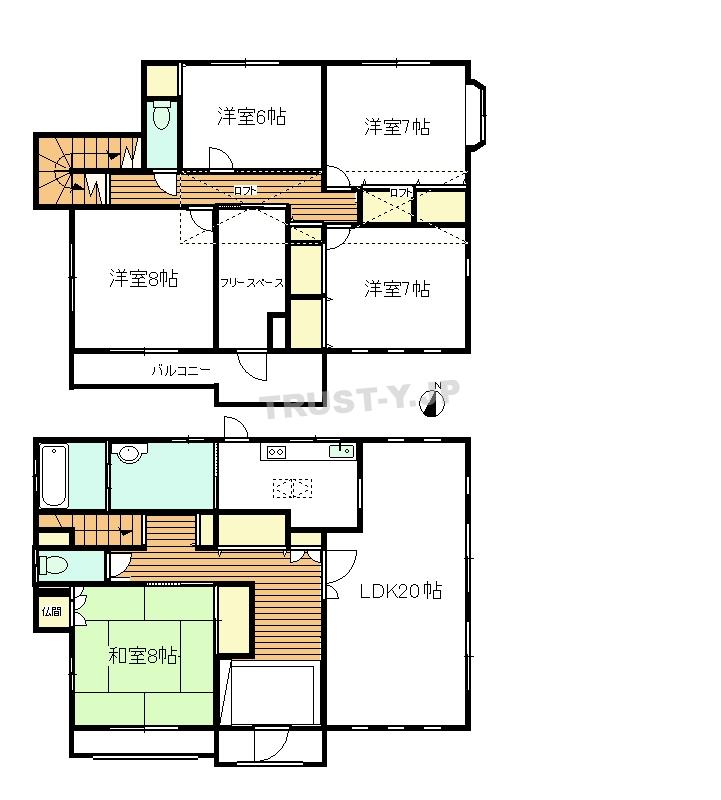 伊賀市不動産 中古住宅 築浅 平成21年築 5ldk N 駐車場3台 伊賀市 名張市の不動産情報 リフォーム 株式会社trust Y