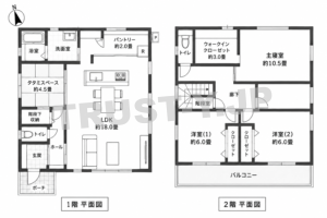 間取図1 間取図1